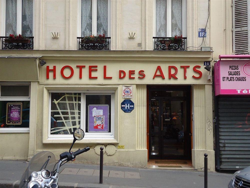 Hotel Des Arts Paris Exterior foto