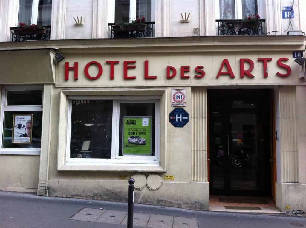 Hotel Des Arts Paris Exterior foto
